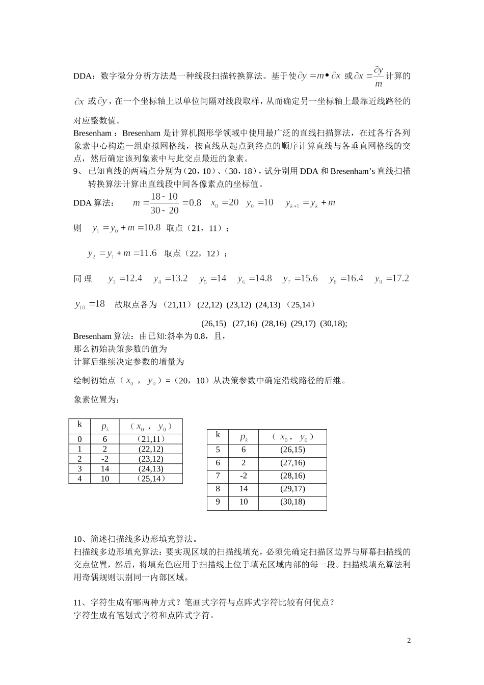 修改--计算机图形学作业题_第2页