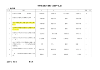 信息化战争(单选题)