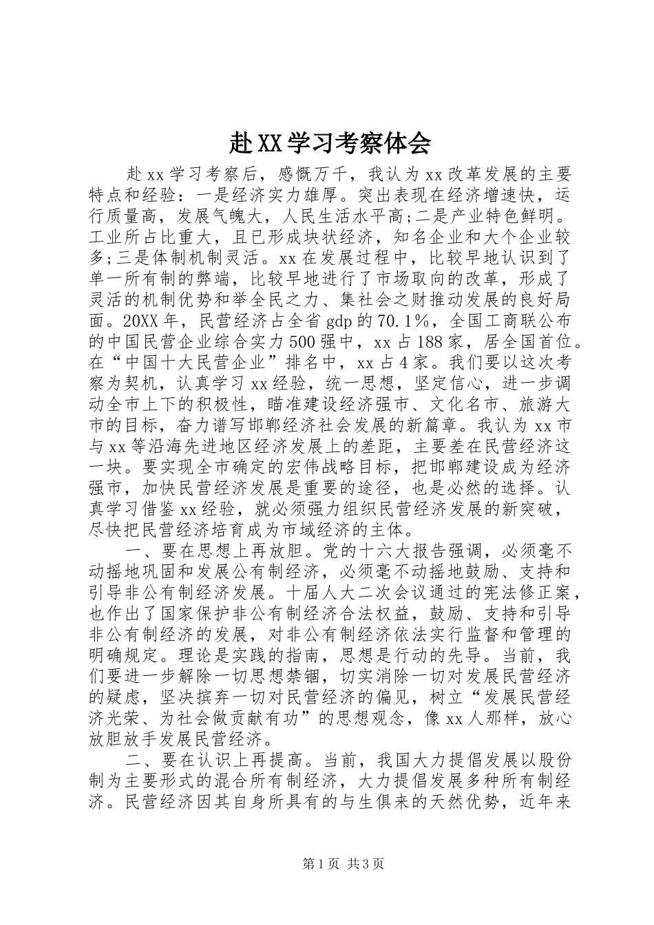 赴学习考察体会_第1页