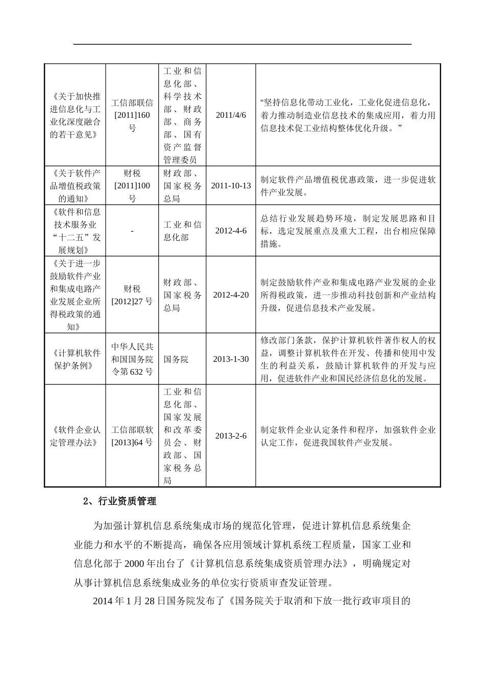 信息系统集成服务行业研究报告_第3页