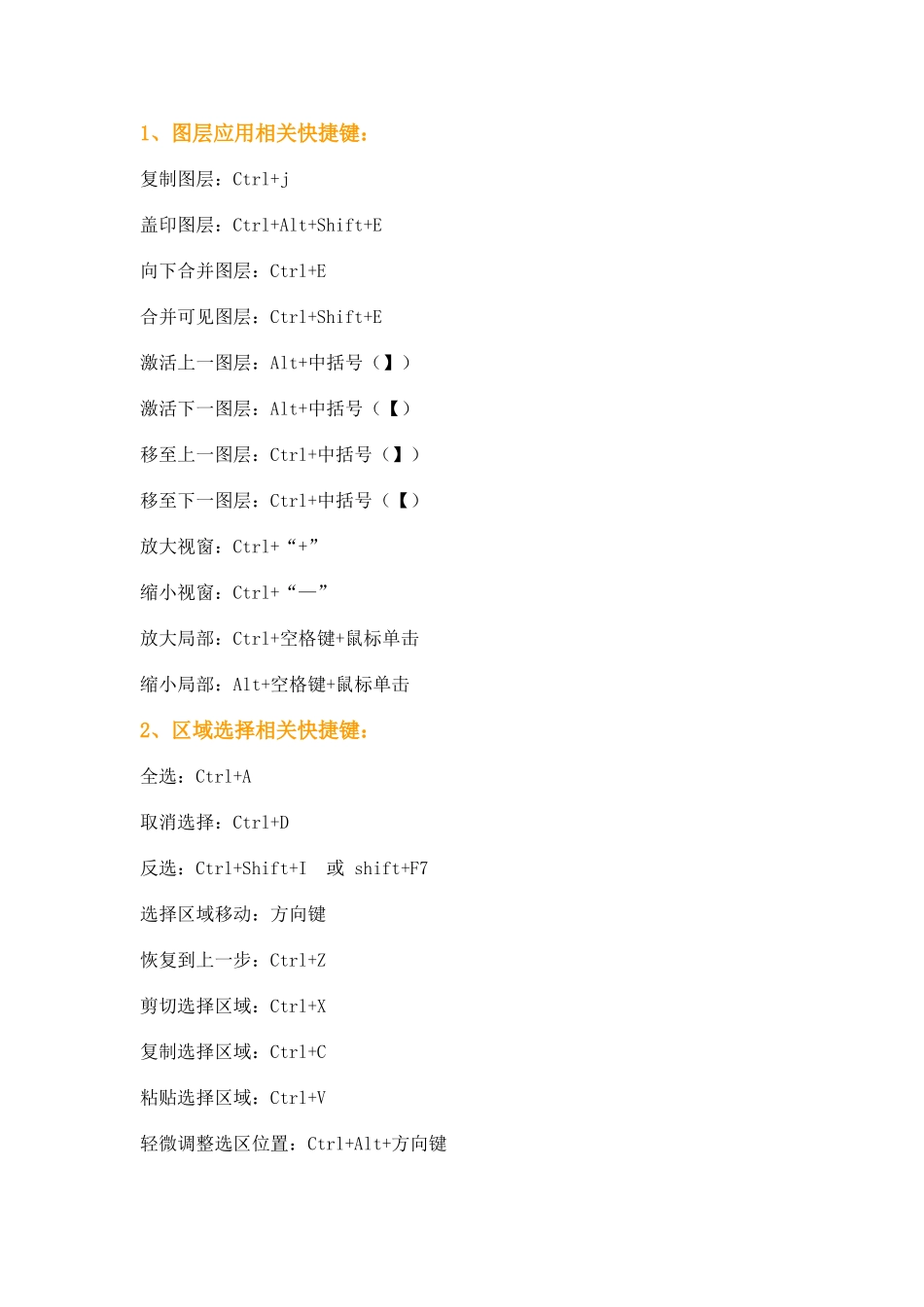 信息技术快捷键_第1页