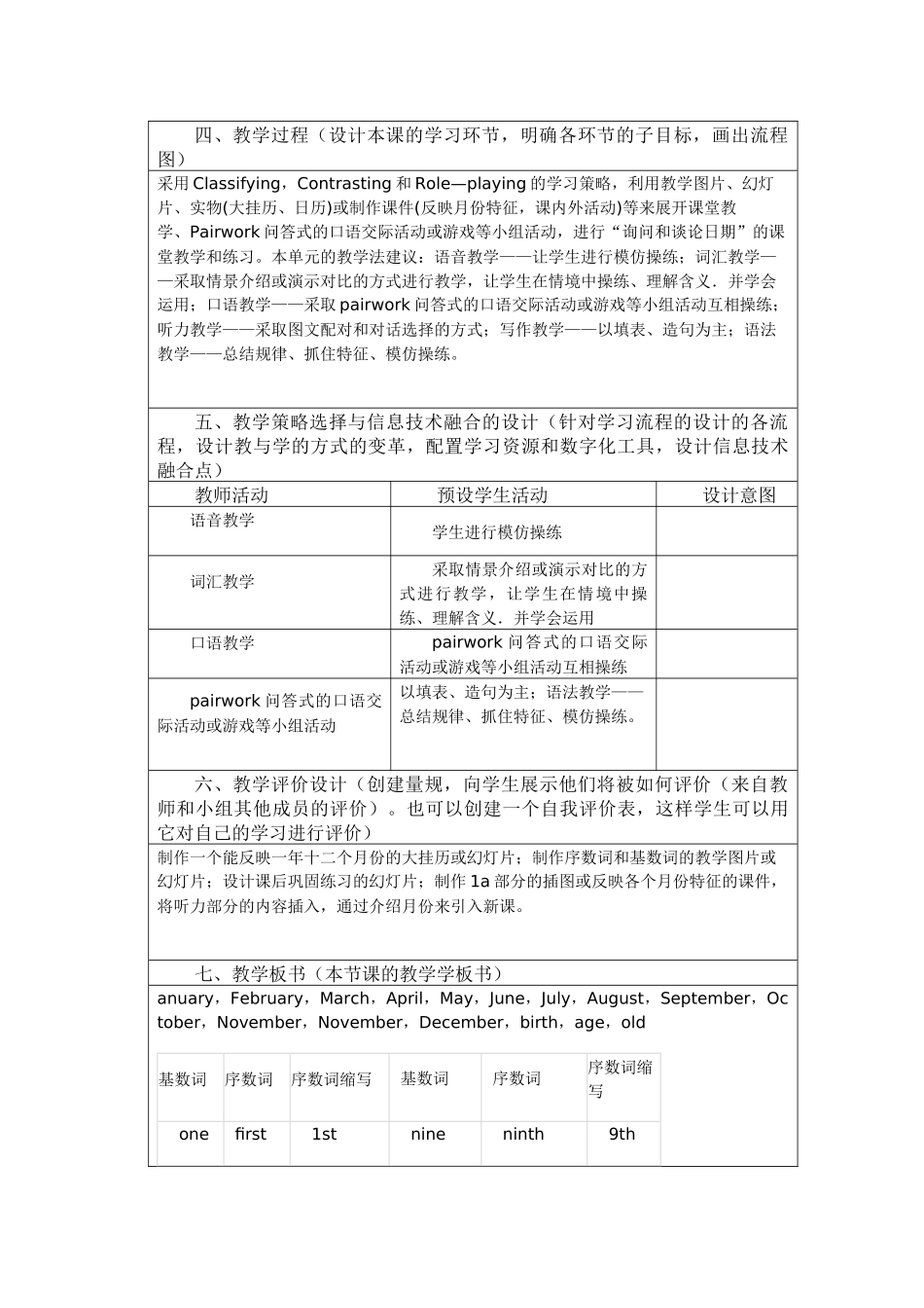 信息技术应用成果(教学设计方案)——英语_第2页