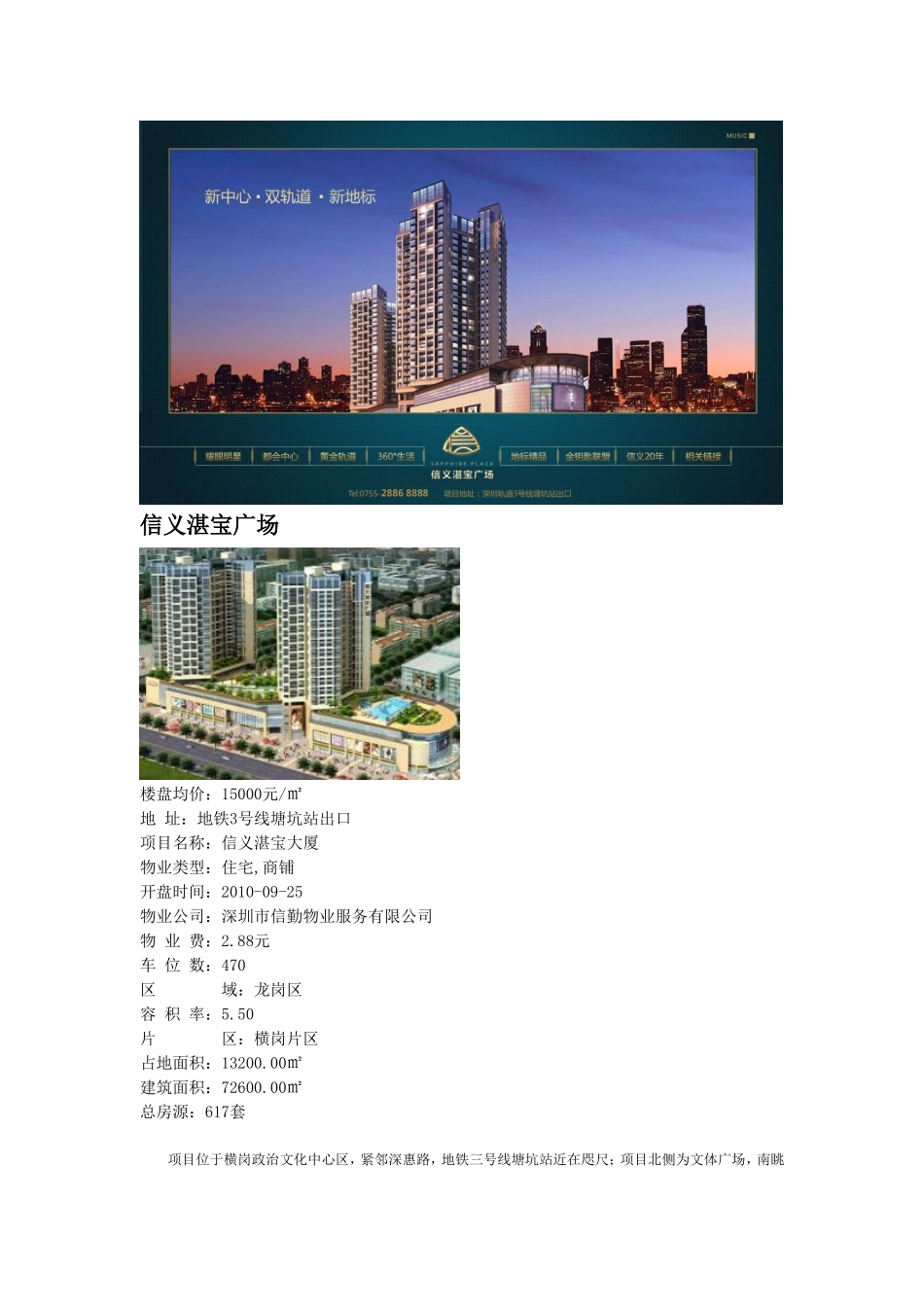 信义地产(项目)_第1页