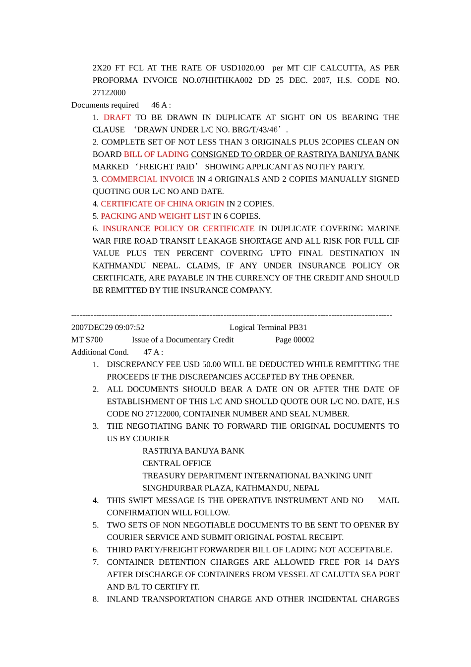 信用证翻译练习_第2页