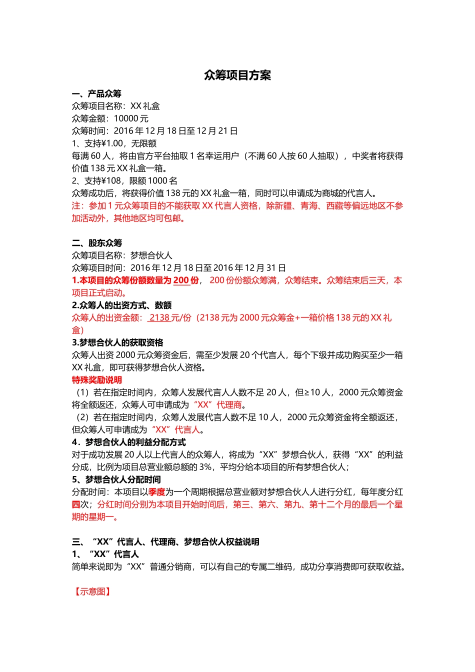 众筹项目计划表_第1页