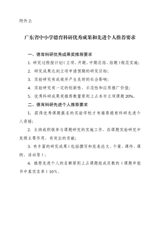 优秀课题推荐表