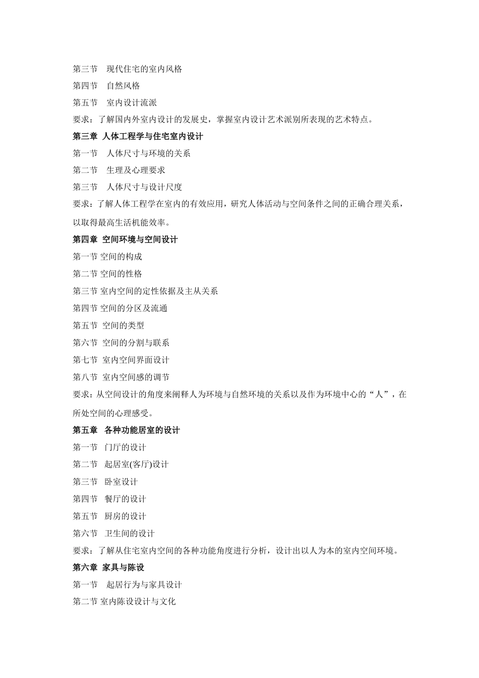 住宅室内设计大纲----刘国青_第2页