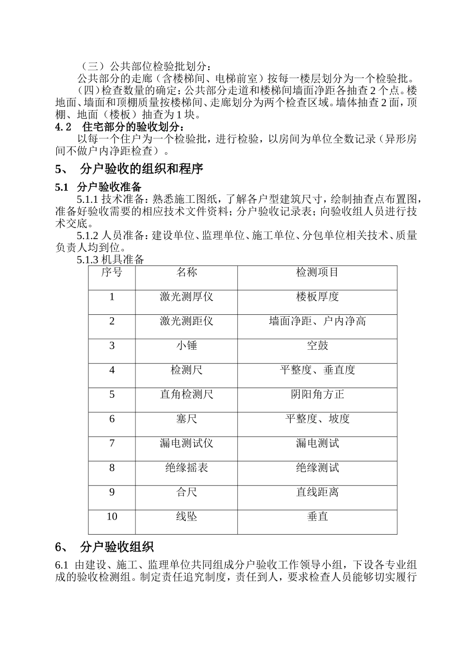 住宅工程分户验收实施方案-2_第2页