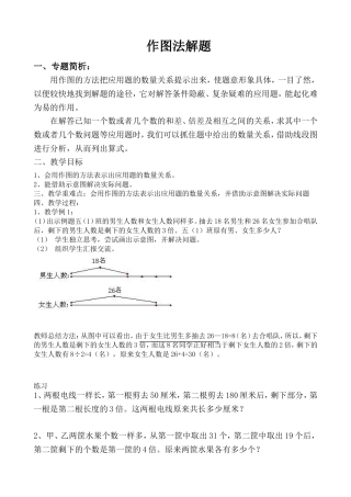 作图法解题教案