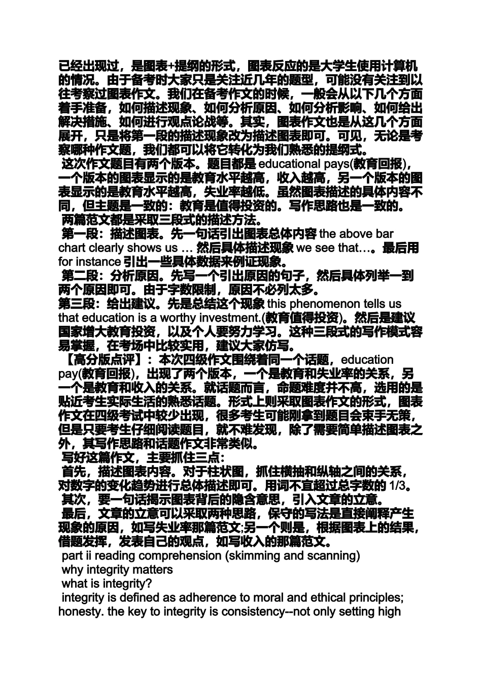 作文范文之2012年英语四级作文_第2页