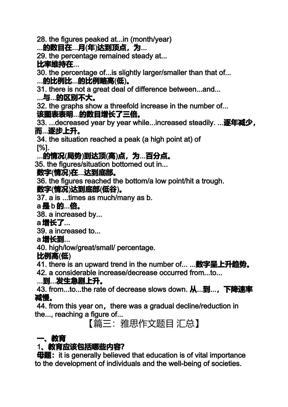 作文范文之雅思小作文题库_第3页