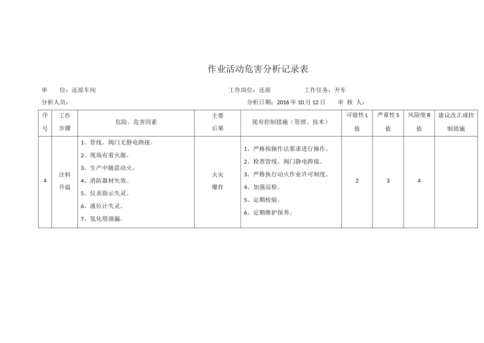 作业活动危害分析记录表_第3页