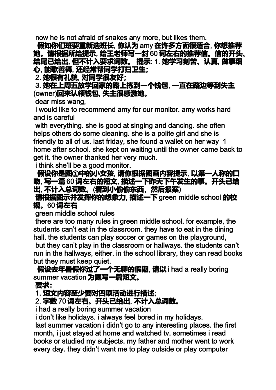 作文范文之春游英语作文带翻译_第3页