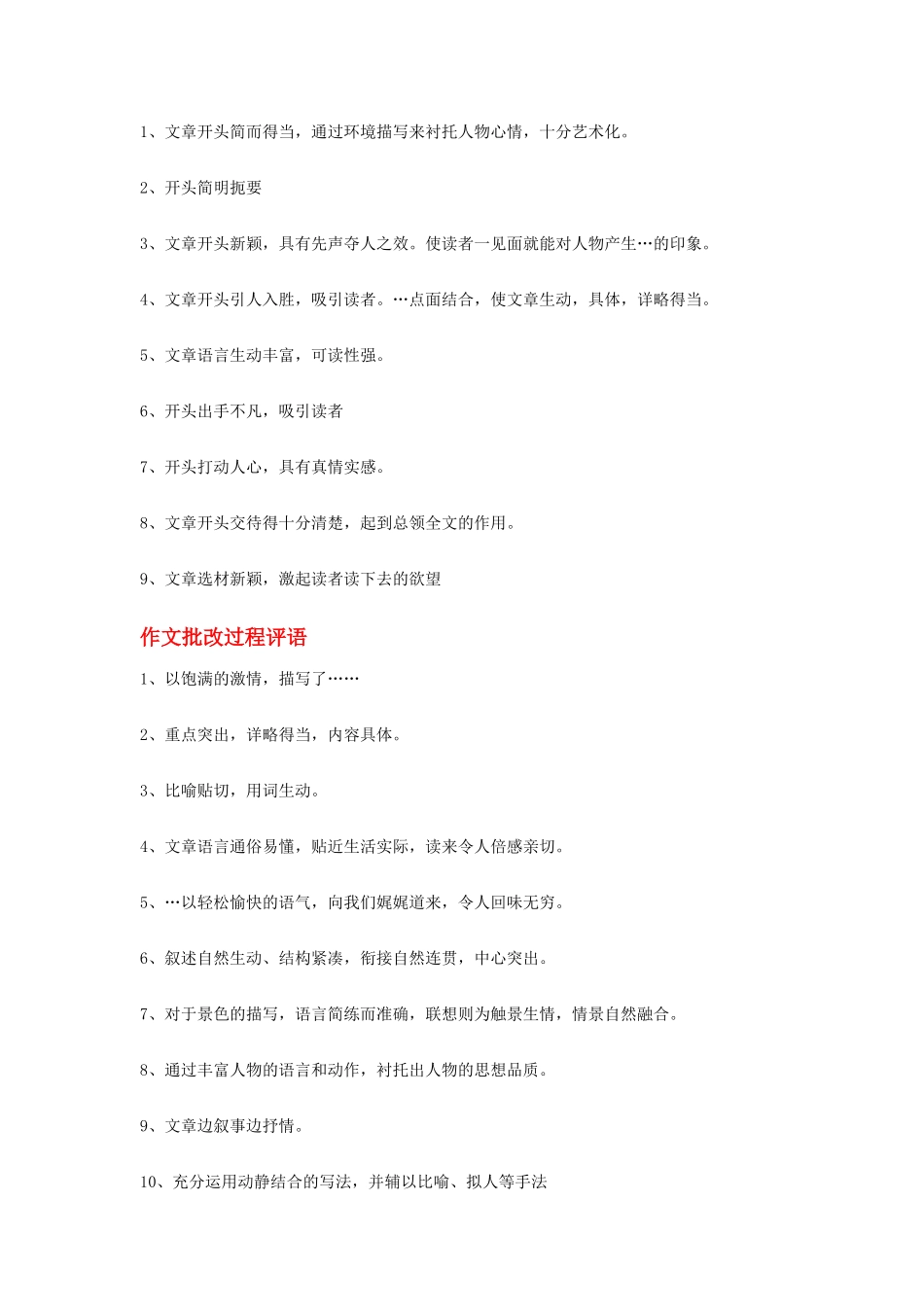 作文批语(同名7700)_第1页