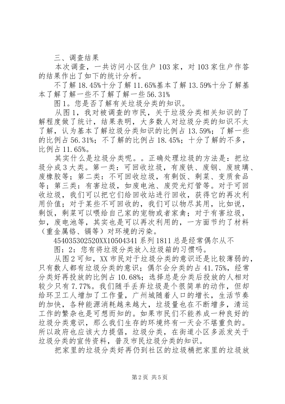 杭州下沙市民垃圾分类调查研究报告汪洋_第2页