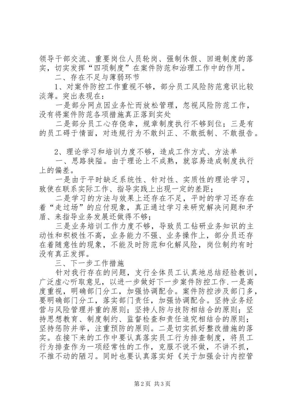 建行县区支行案件防控总结_第2页