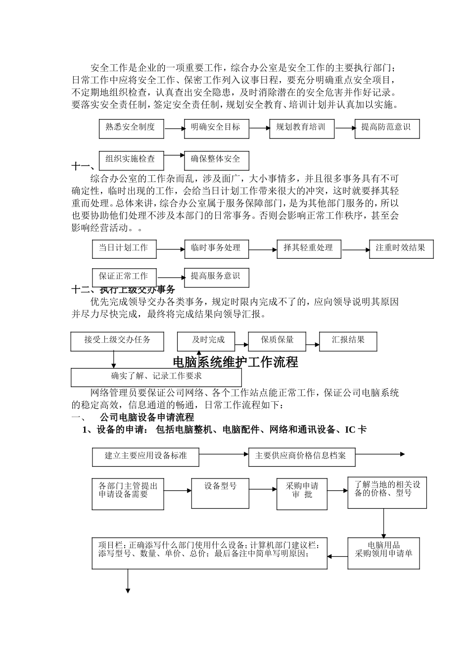办公室行政人事工作流程_第3页