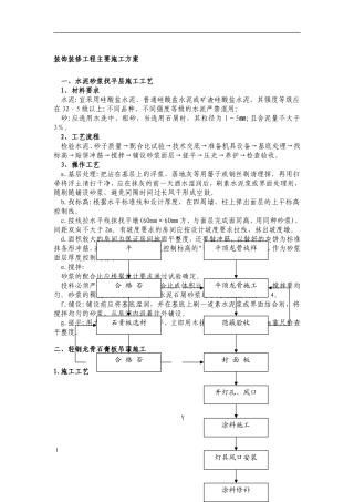 办公楼室内装饰装修工程施工方案