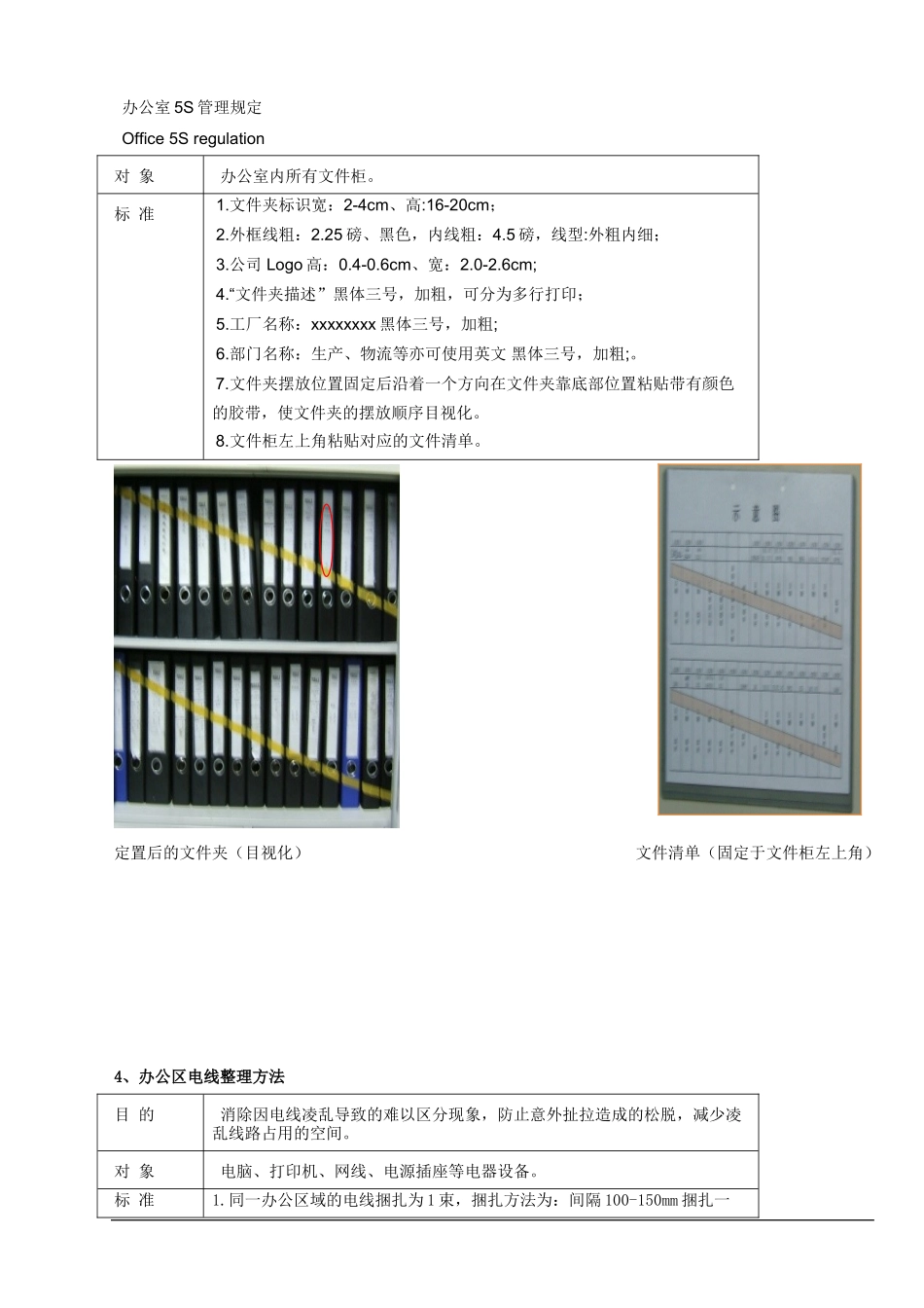 办公室5S管理规定(实用含图片)_第3页