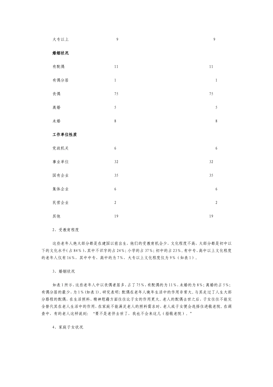 北京市社区敬老院服务状况调查_第3页