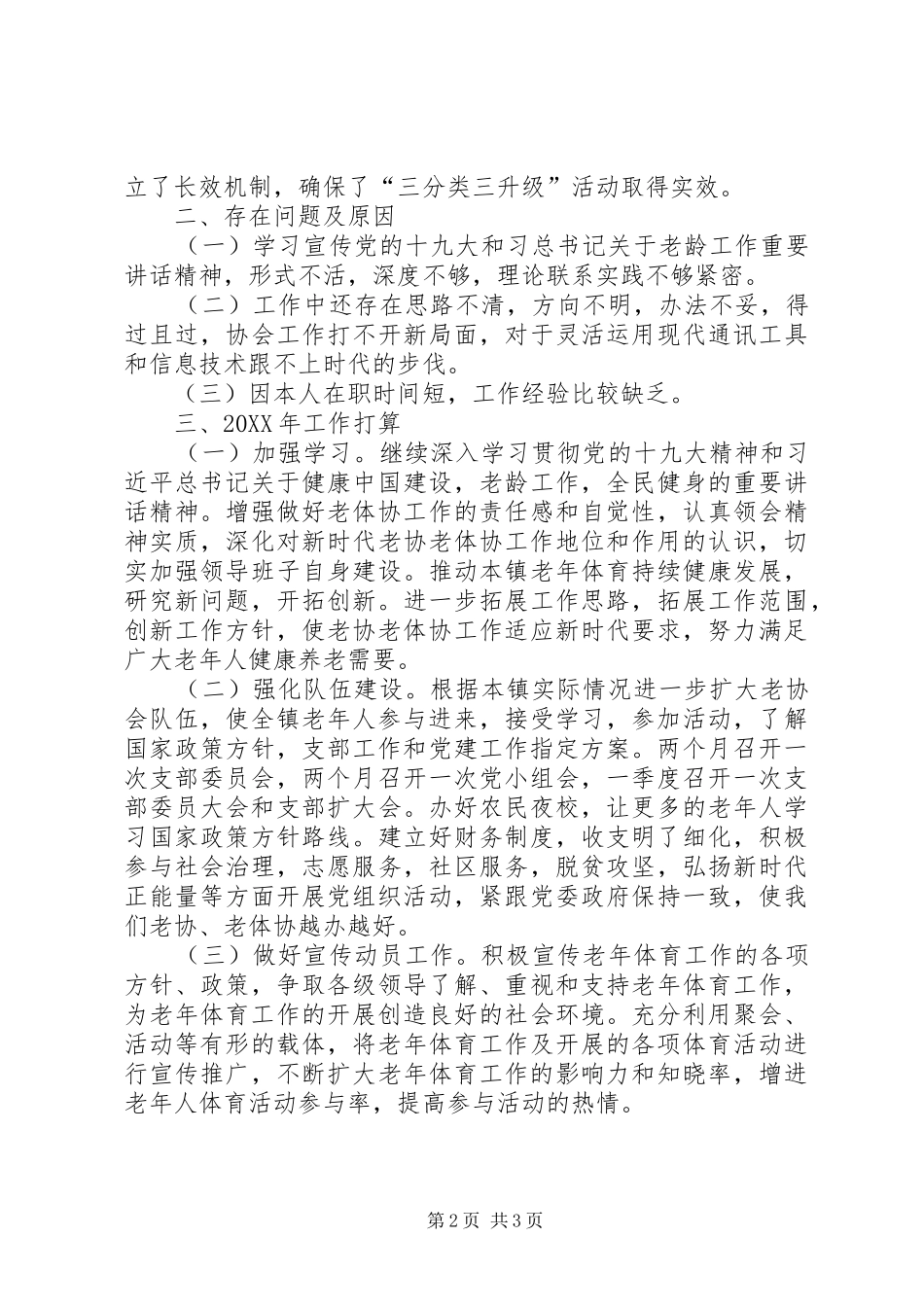 老协支部党建工作述职报告_第2页