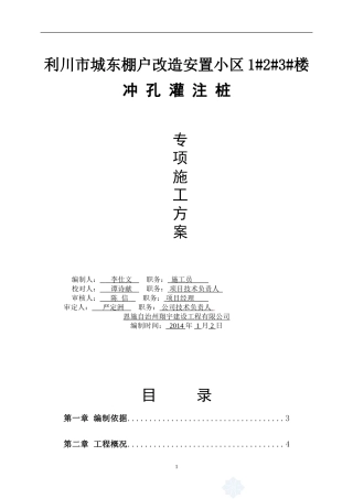 冲孔灌注桩施工方案(正式)-2