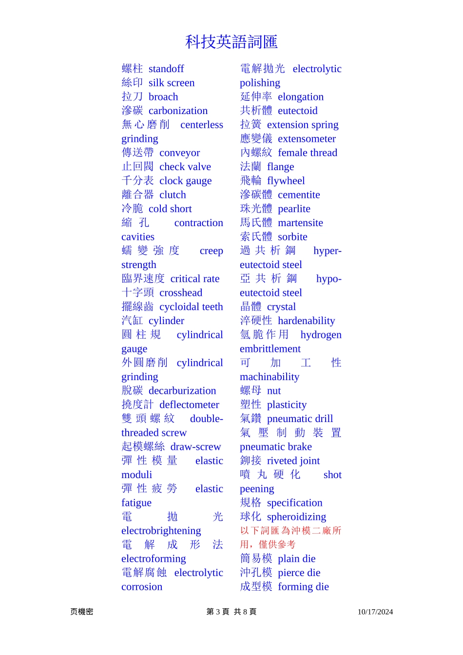 冲压英语词汇_第3页