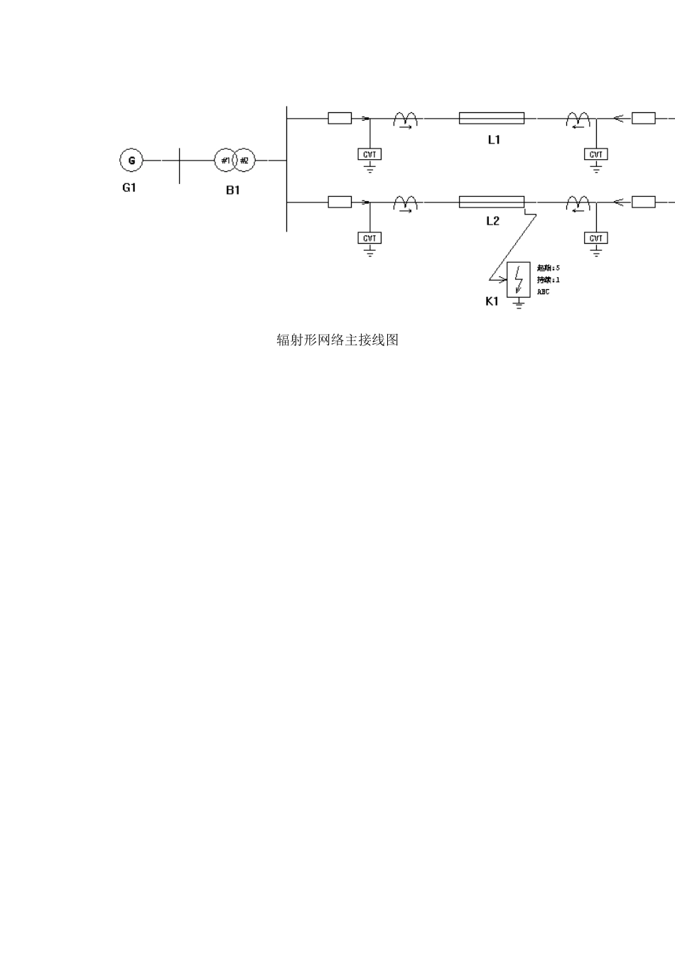 北京交通大学电力系统横向故障分析实验报告_第3页