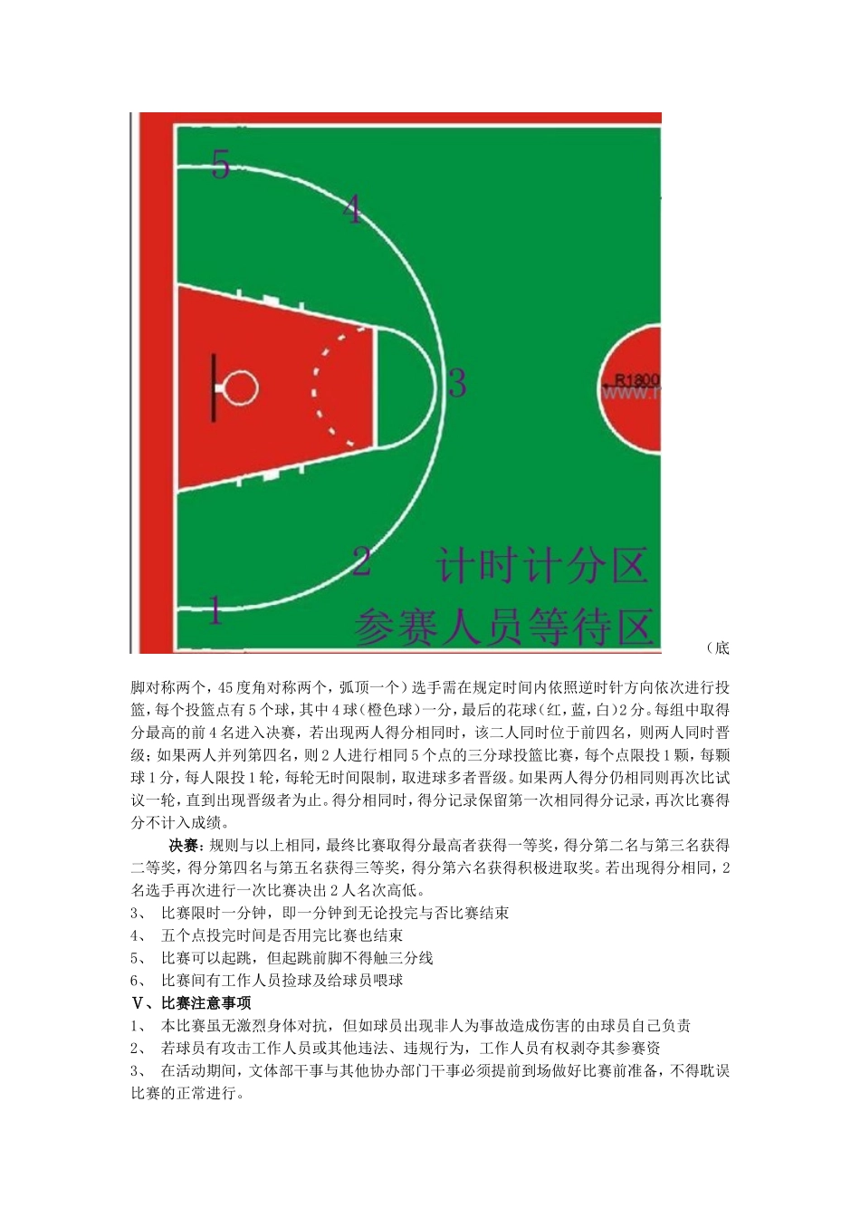 北京林业大学林学院研究生会2012三分球比赛策划书_第3页