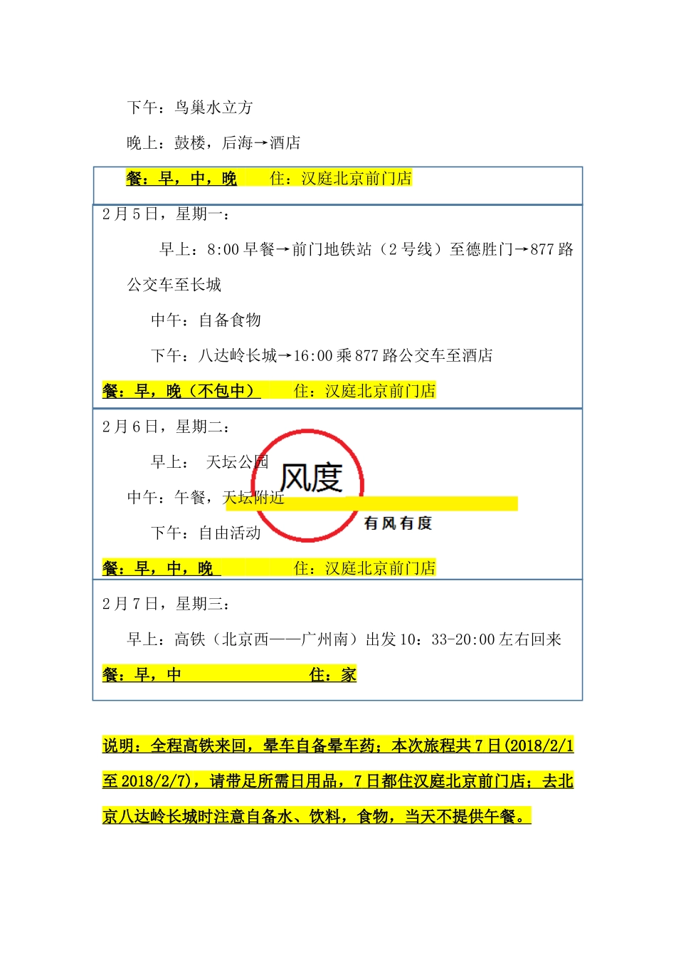 北京旅游记录-吃住行攻略_第2页