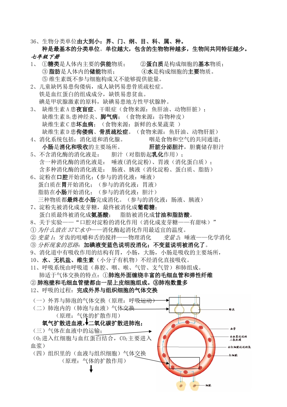 初二生物学业水平考试必会知识点_第3页