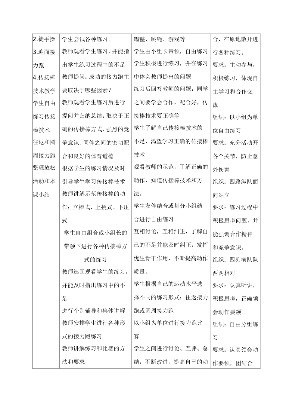 初二体育教案Microsoft-Word-文档_第2页
