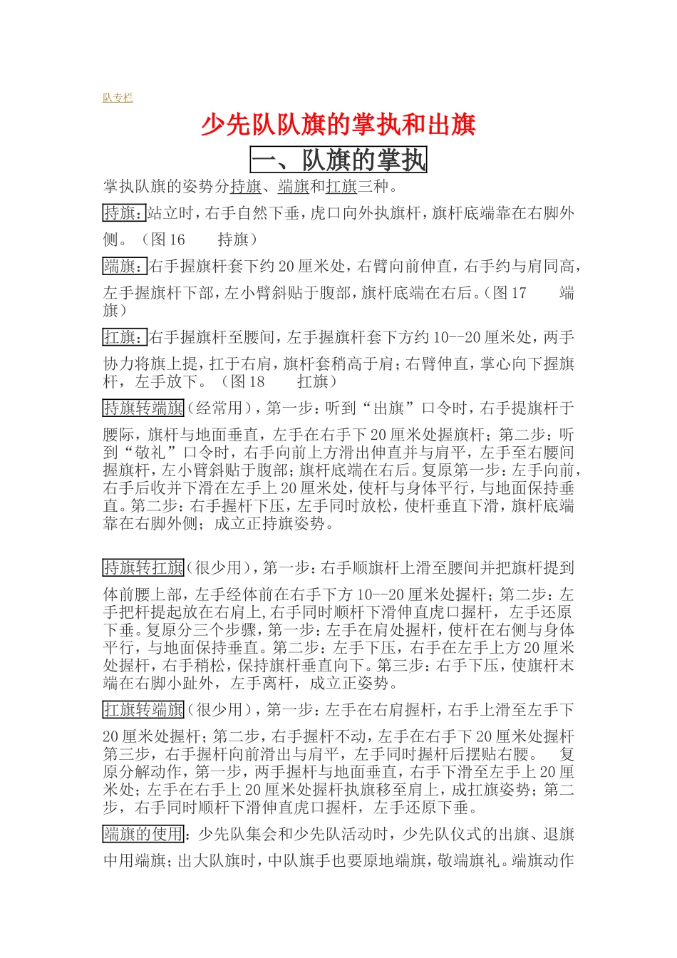 出旗规范动作_第1页