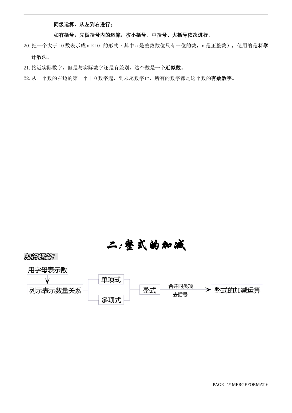 初1全部知识点总结_第3页