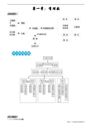 初1全部知识点总结