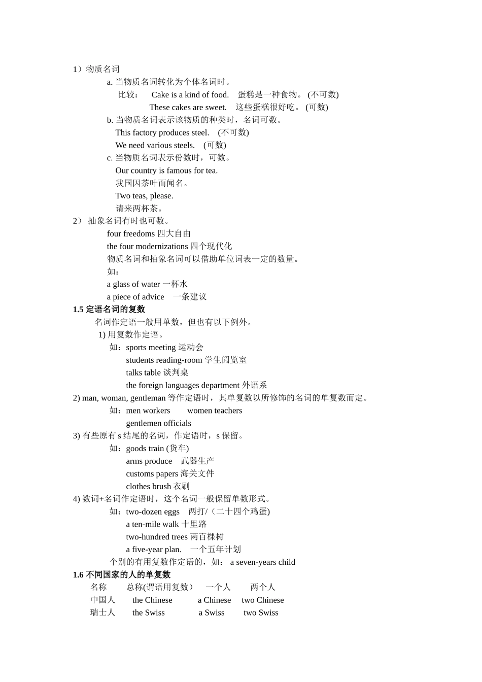 初高中英语语法大全(基础)_第3页