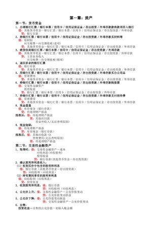 初级会计实务会计分录总结大全(全)