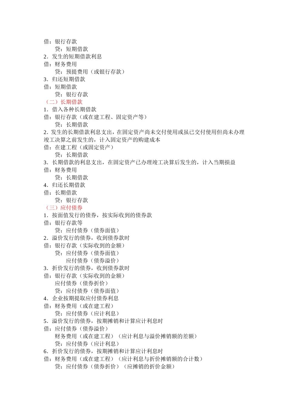 初级会计实务考试必备公式(超全)_第2页