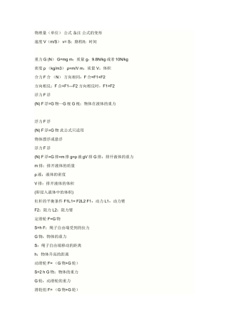 初三物理知识点(同名7753)