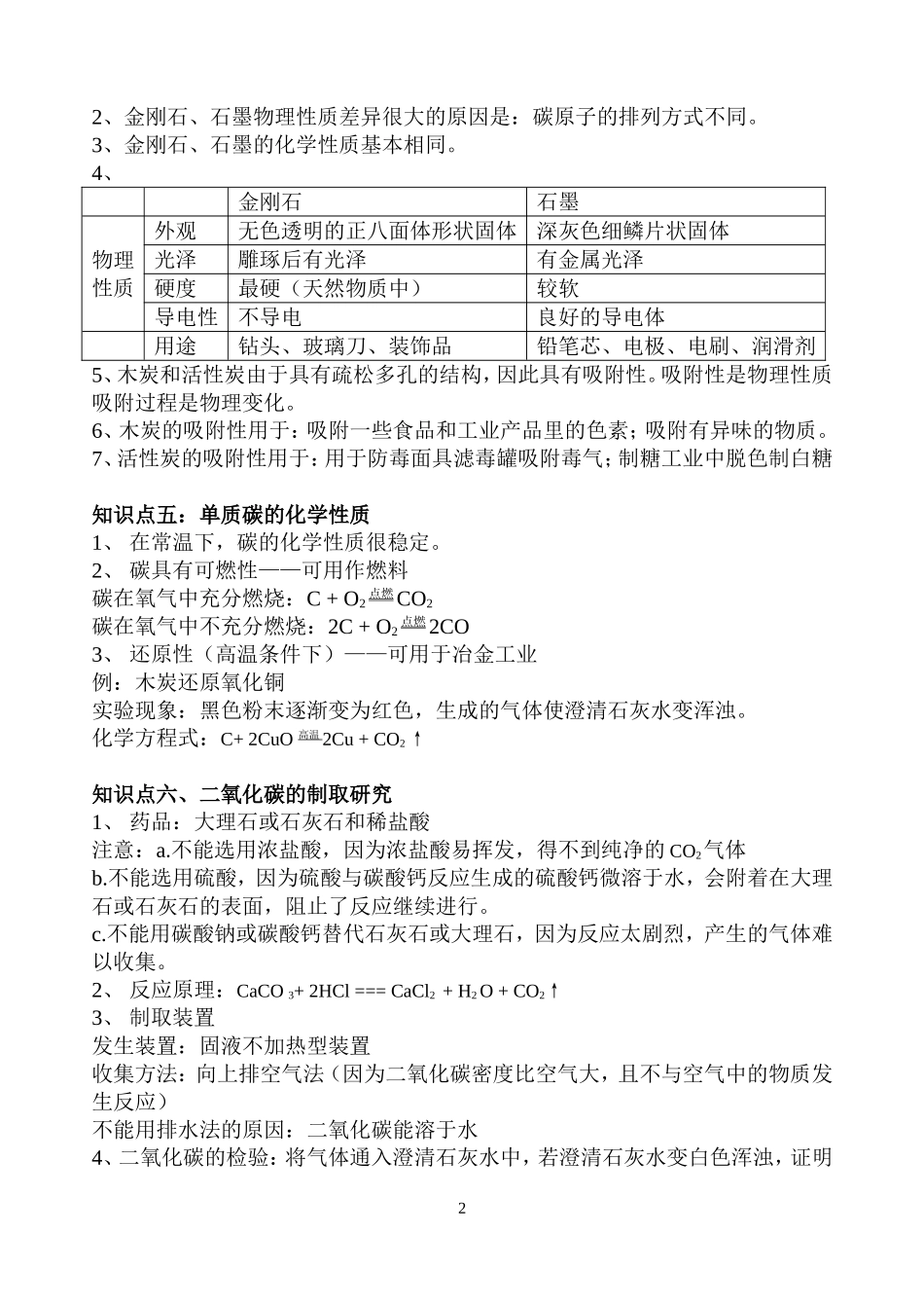 初三必背知识点_第2页