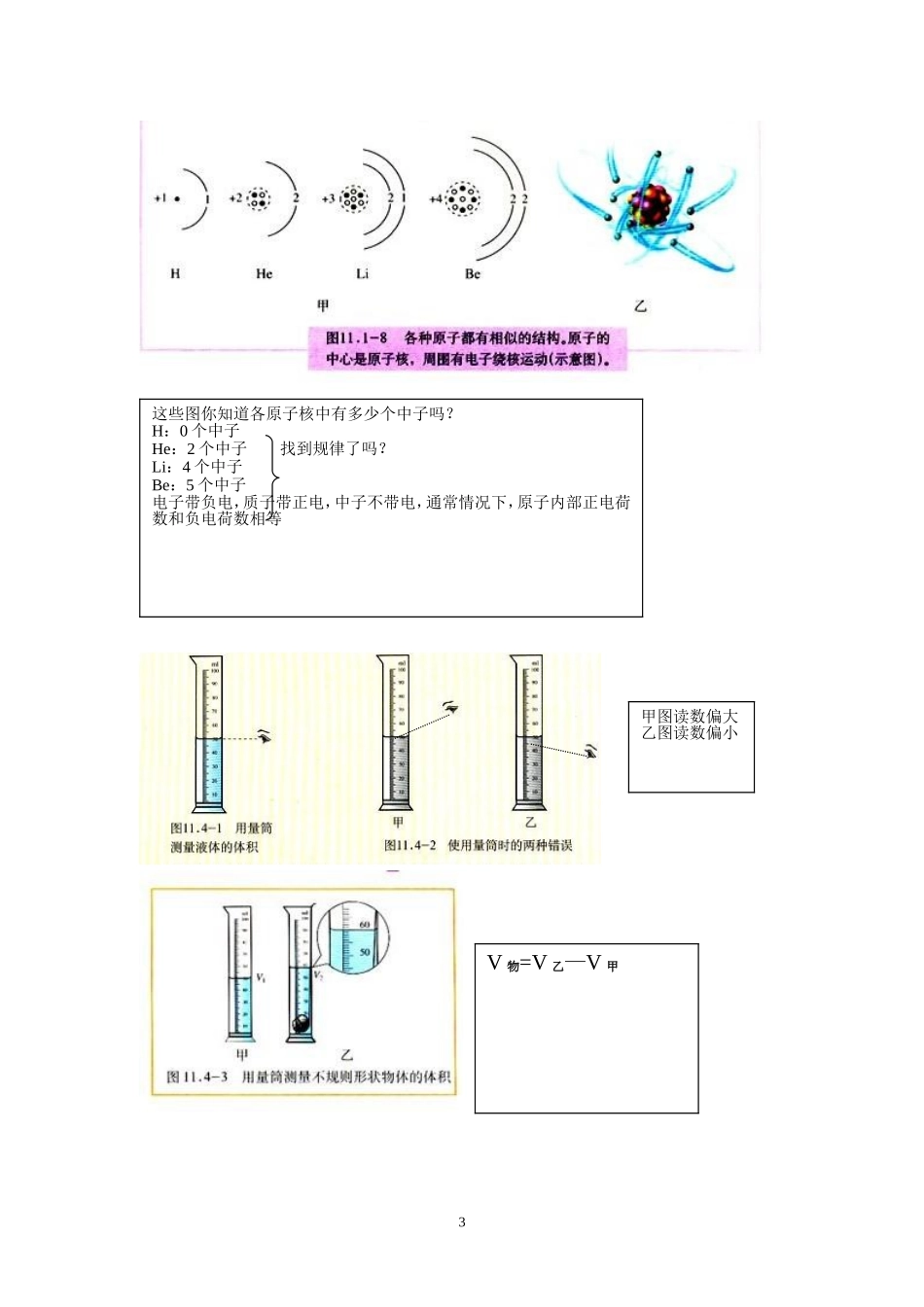 初三物理复习资料图片(九年纪)_第3页