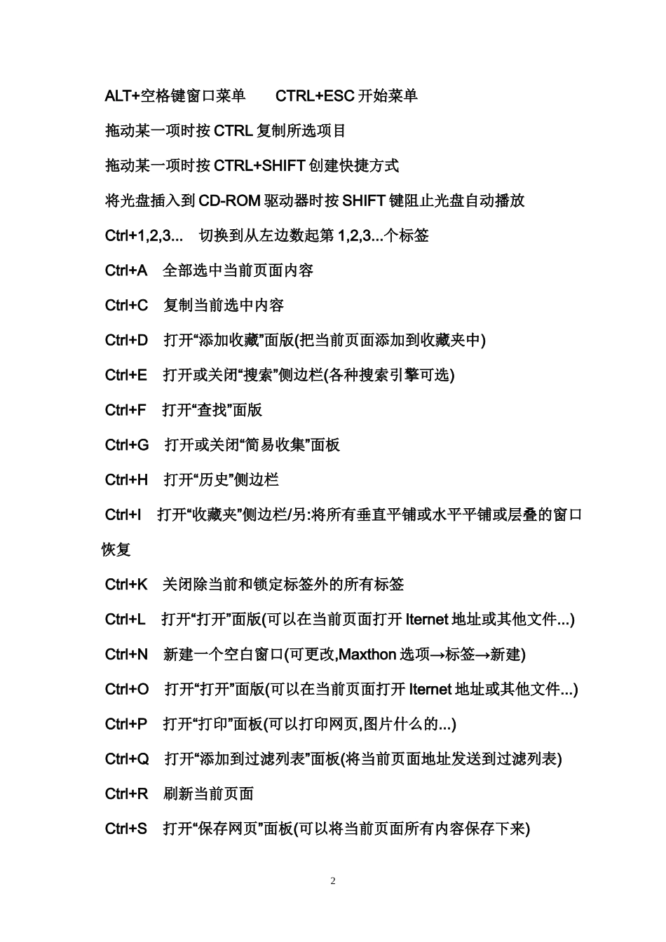 初学电脑键盘的认识【范本】_第2页