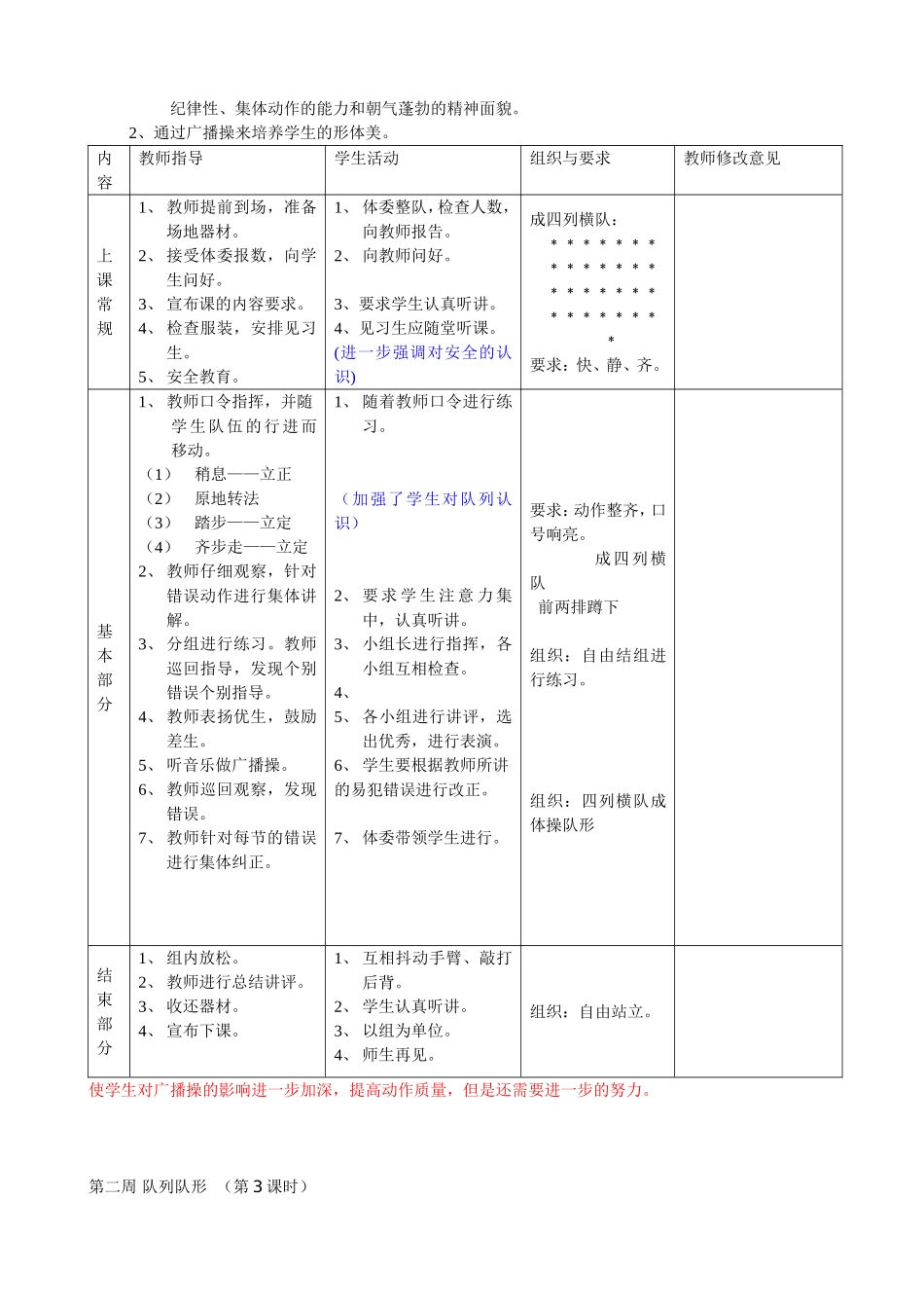 初中八年级体育全集教案_第2页