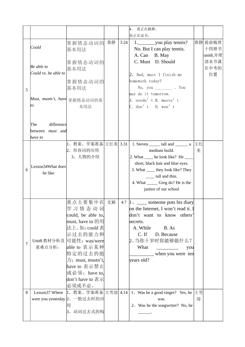 初一、初二英语备-课-组-计-划_第3页