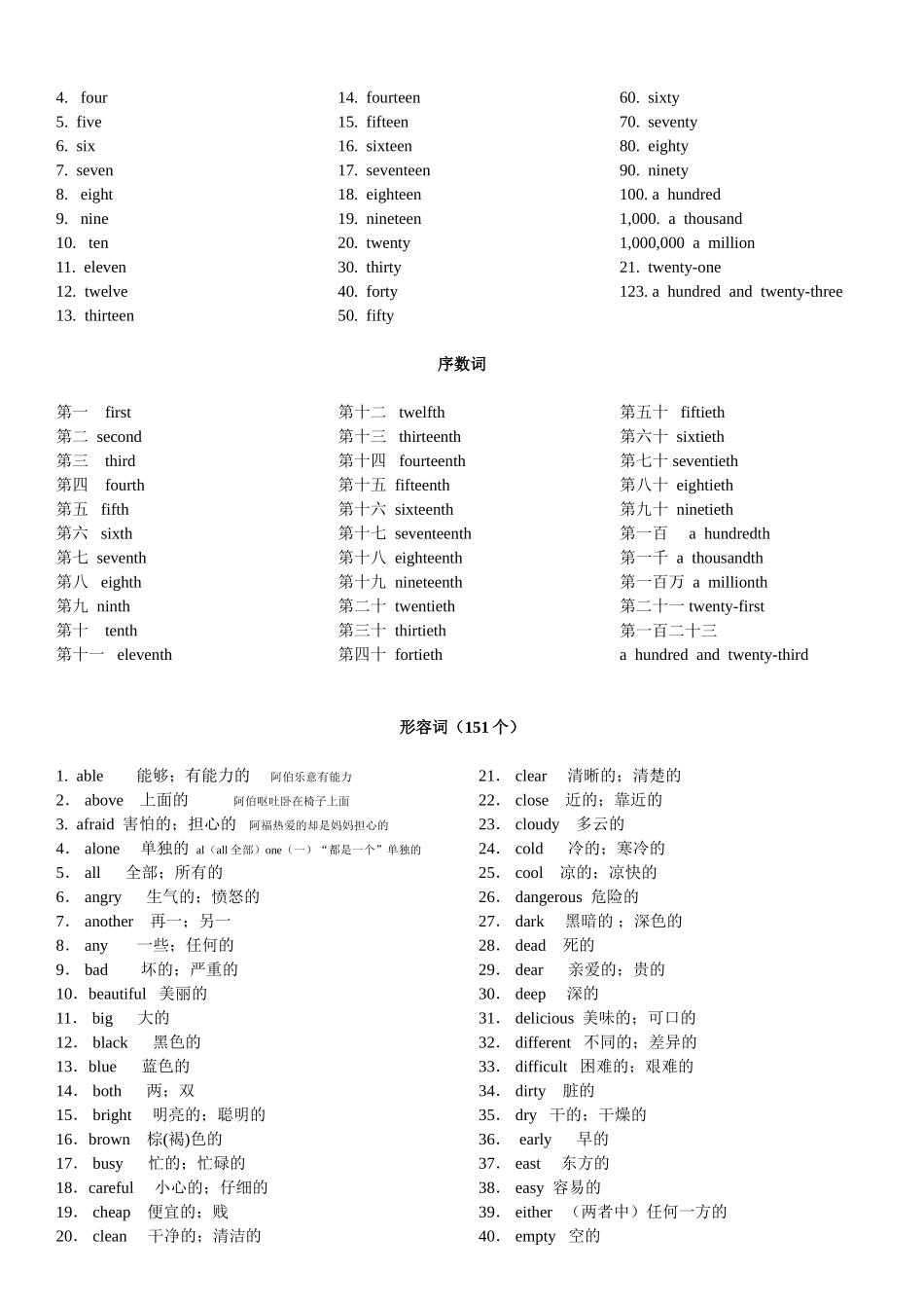 初中单词按词性分类_第3页