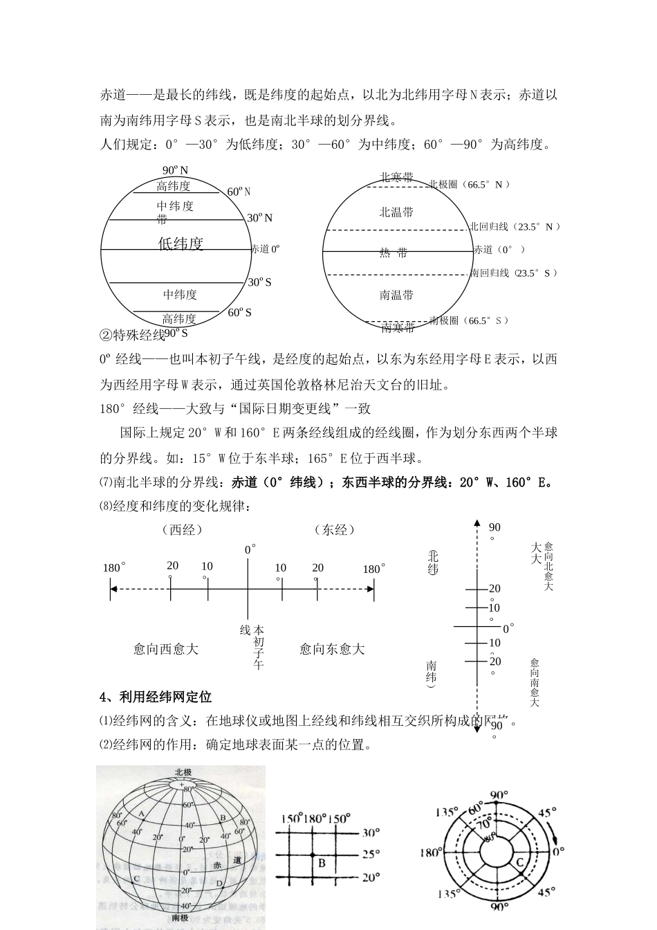初中地理会考知识点总结_第2页