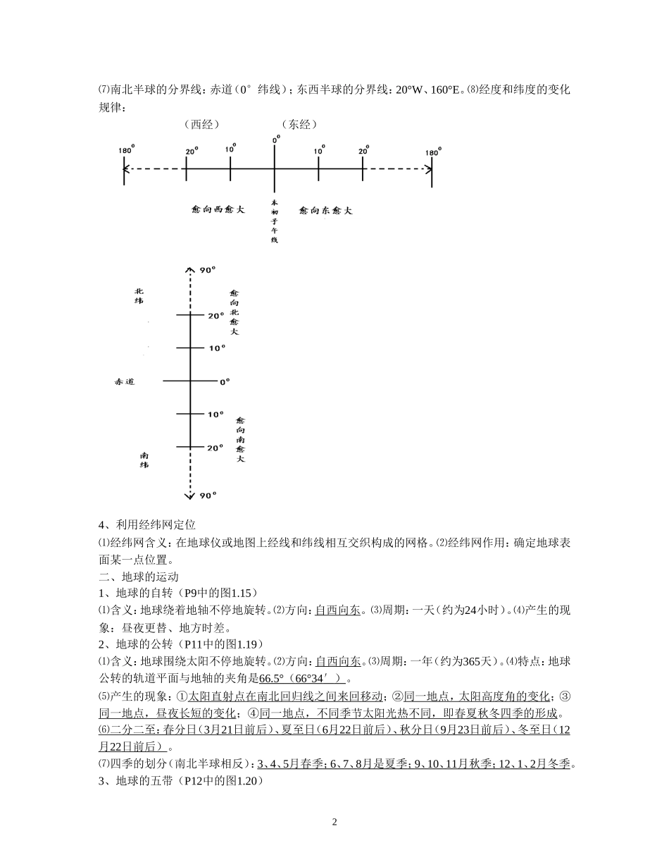 初中地理中考总复习(2013)_第2页