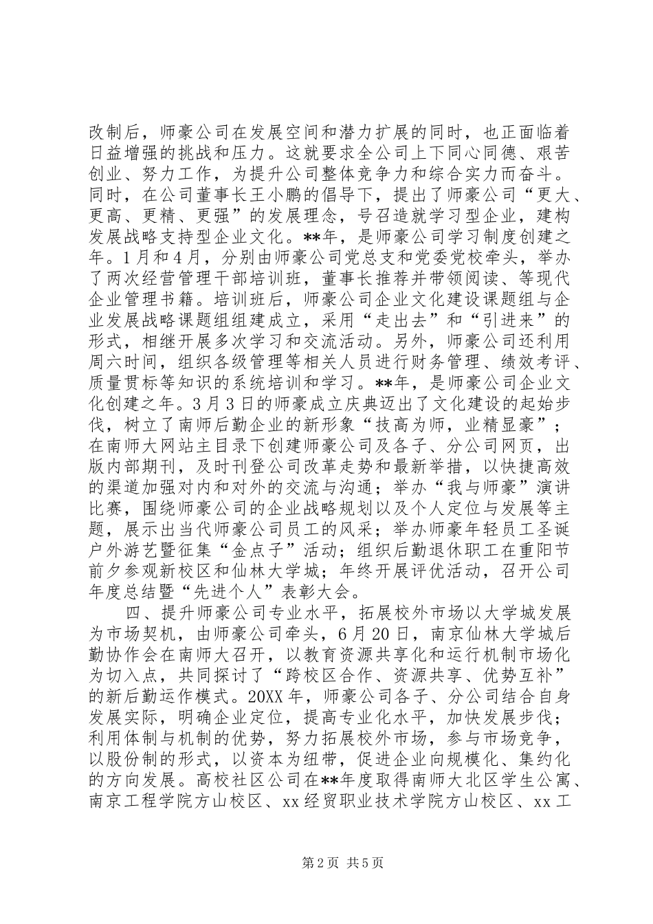 师豪公司年度工作总结_第2页