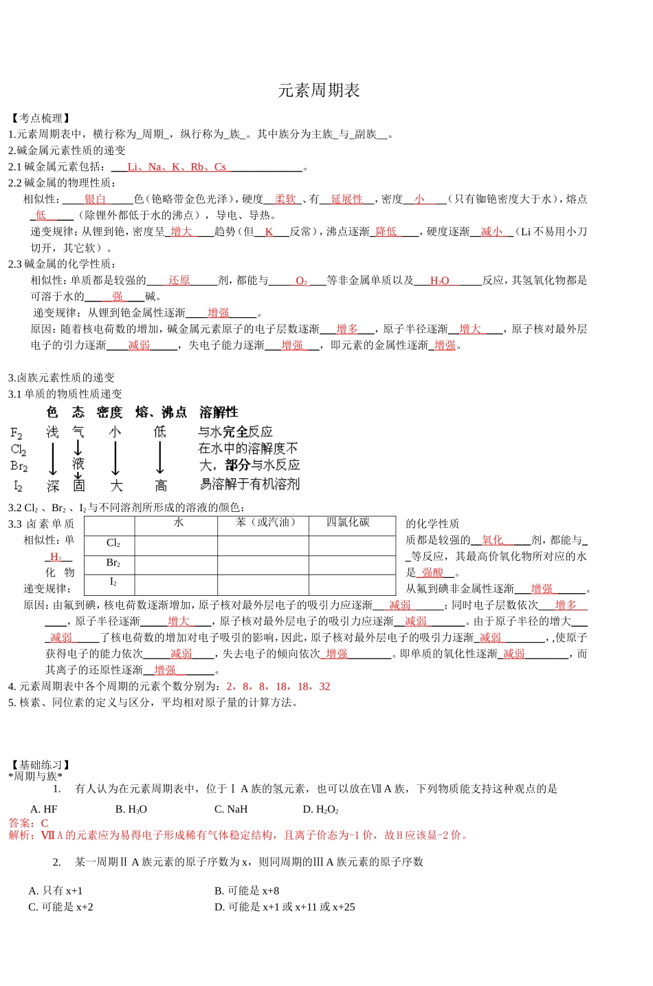 初中化学竞赛-4_第1页