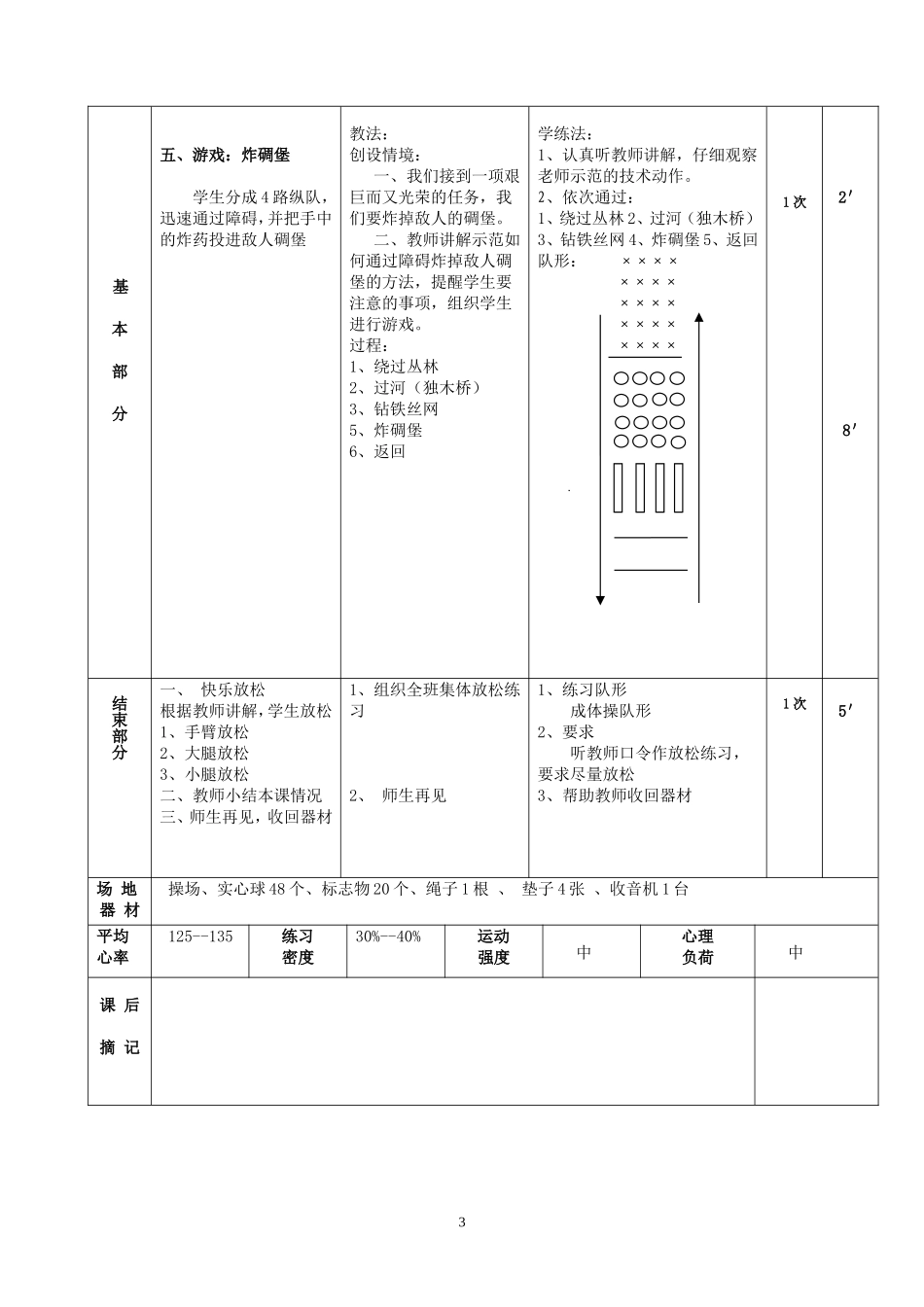 初中体育实心球教案_第3页